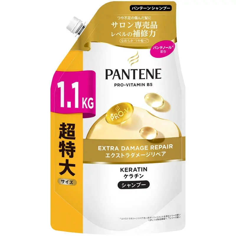 P&G パンテーン エクストラダメージリペア シャンプー 詰め替え 超特大 1.1kg