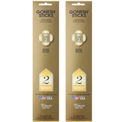 ガーネッシュ No.2 GONESH お香 スティック インセンス 40本 リラックス 癒し グッズ 香り 芳香 匂い ネコポス