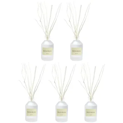 moumou ムームー リードディフューザー 100ml ルームフレグランス スティック キルト QUILT ルームフレグランス スティック アロマディフューザー 芳香剤 5個
