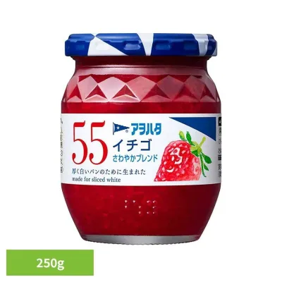 55 イチゴ 250G ジャム イチゴ 果実 アオハタ 瓶 55 250g 苺 フルーツ 果物 アヲハタ