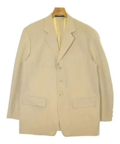 yohji yamamoto POUR HOMME ヨウジヤマモトプールオムテーラードジャケット メンズ M ベージュ【中古】【古着】