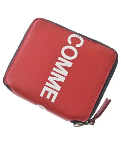 COMME des GARCONS コムデギャルソン財布・コインケース メンズ - 赤【中古】【古着】