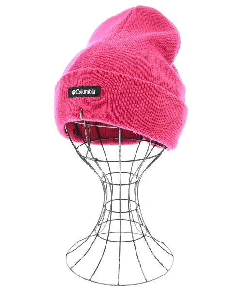 Columbia コロンビアニットキャップ・ビーニー レディース - ピンク【中古】【古着】