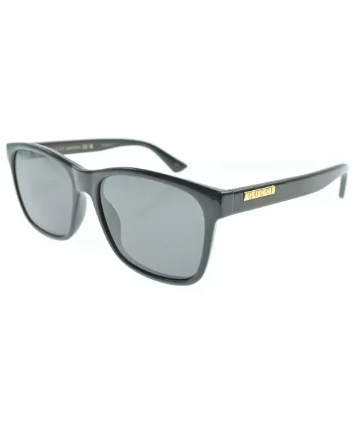 GUCCI グッチサングラス レディース - 黒xグレー【中古】【古着】