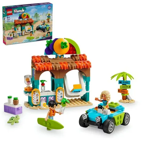 レゴ(LEGO) フレンズ ビーチのドリンクバー おもちゃ 玩具 プレゼント 誕生日 ブロック 知育 クリスマス 女の子 男の子 子供 6歳 7歳 8歳 9歳 ごっこ遊び おままごと 42625