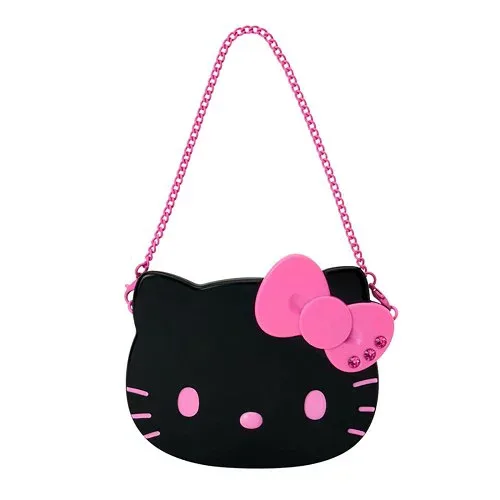 サンリオ(SANRIO) チェーン付き両面ミラー(I Love Hello Kitty) ハローキティ ブラック 407194