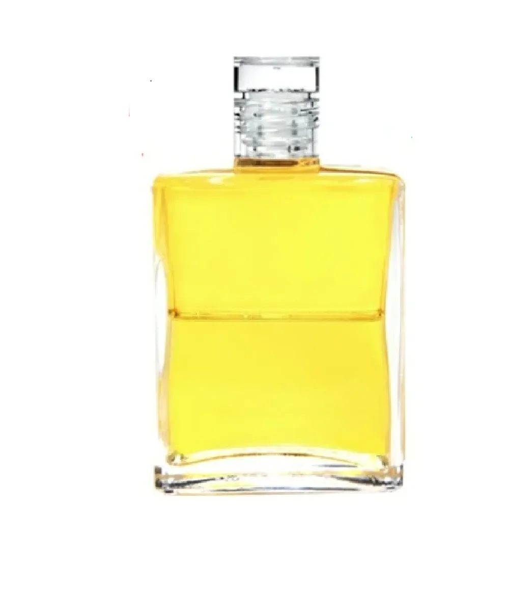 オーラソーマ ボトル 42番 収穫 イクイリブリアムボトル(イエロー/イエロー)(50ml)レインボーカラーズ aura-soma