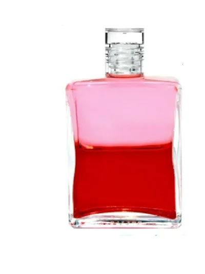 オーラソーマ ボトル 84番 風の中のキャンドル イクイリブリアムボトル(ピンク/レッド)(50ml)レインボーカラーズ aura-soma