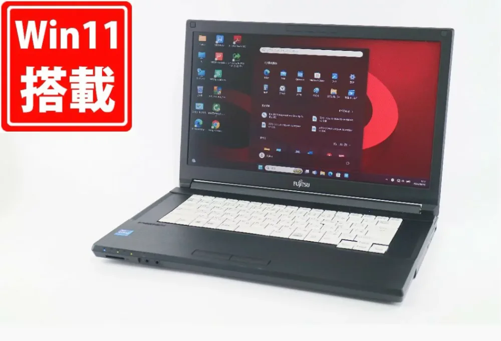 中古良品 15.6インチ Fujitsu LIFEBOOK A7511G Windows11 卓越性能 第11世代Core i7-1185G7 16GB 爆速NVMe式512GB-SSD 無線Wi-Fi6 Office付き Win11【中古ノートパソコン 中古パソコン 中古PC】送料無料 あす楽対応 即日発送(Windows10も対応可能 Win10)