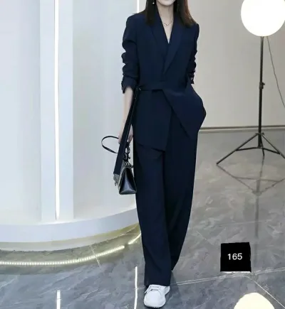 パンツスーツ レディース ワイドパンツ スーツ セットアップ ジャケット 上下 2点セット 洗える 春 秋 フォーマル パーティー セレモニー 面接 卒業式 入学式 就活 通勤 おしゃれ 着痩せ お出掛け