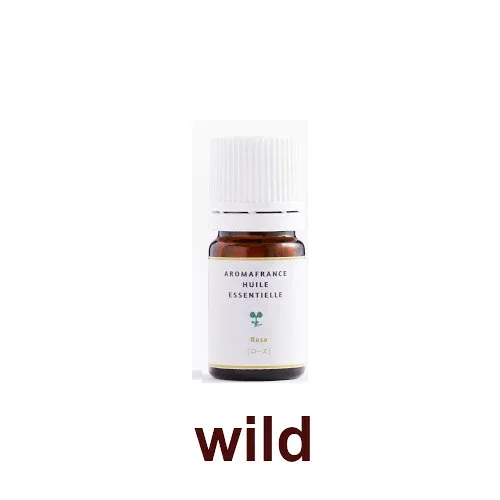 ローズ・オットー 5ml 野生(ワイルド)精油 アロマフランス フランスの自然豊かな蒸留所から直輸入されたアロマの本場フランスでも評判の良い精油