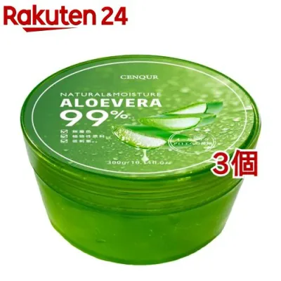 CNQ モイスチャーゲルALN(300g*3個セット)【CENQUR】