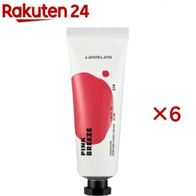 ダフトアンドドフト シグネチャーパフュームハンドクリーム ピンクブリーズ(50mL×6セット)