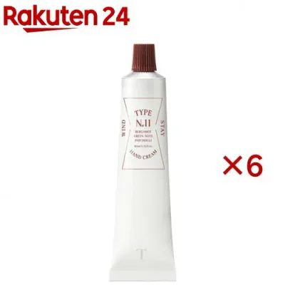 タイプナンバー ハンドクリーム 11.ウインドステイ(40mL×6セット)
