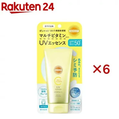 サンカット マルチビタミンUV エッセンス(80g×6セット)【サンカット】
