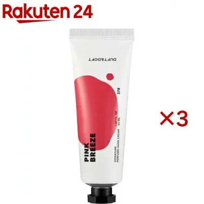 ダフトアンドドフト シグネチャーパフュームハンドクリーム ピンクブリーズ(50mL×3セット)