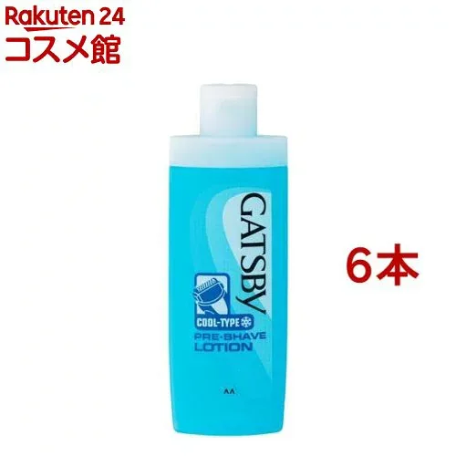 ギャツビー プレシェーブ ローション(140ml*6本セット)【ギャツビー(GATSBY)】