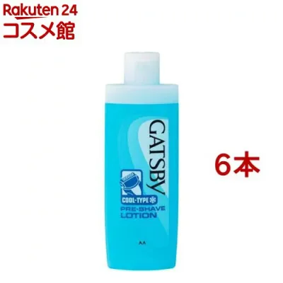 ギャツビー プレシェーブ ローション(140ml*6本セット)【ギャツビー(GATSBY)】