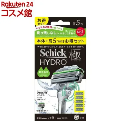 シック ハイドロ極 敏感肌 コンボパック(1セット)【Schick(シック)】
