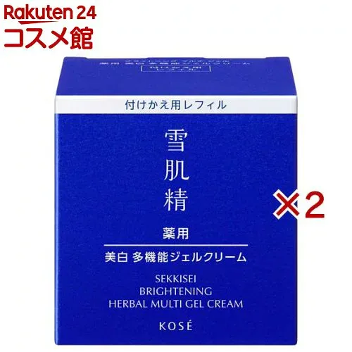 薬用雪肌精 ブライトニング マルチ ジェル 付けかえ用(80g×2セット)【雪肌精】