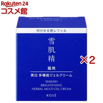 薬用雪肌精 ブライトニング マルチ ジェル 付けかえ用(80g×2セット)【雪肌精】