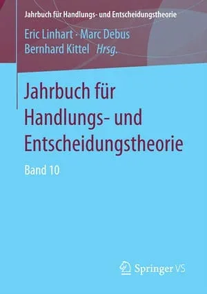 Jahrbuch f?r Handlungs- und Entscheidungstheorie Band 10【電子書籍】