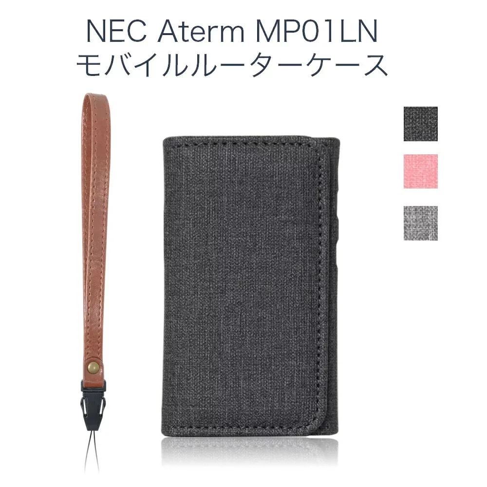 LOE(ロエ) NEC Aterm MP01LN / MP02LN 専用 モバイルルーターケース保護フィルム 付