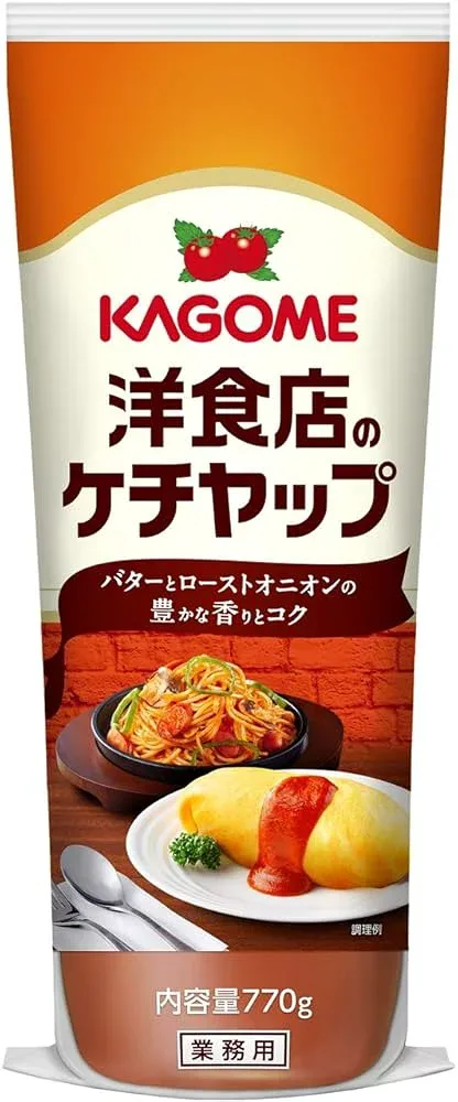 醸熟ソース カゴメ 洋食店のケチャップ 770g