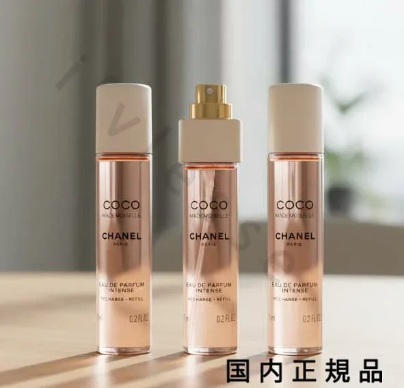 (10時までのご注文当日発送)(休業日除く)国内正規品 シャネル CHANEL ココ マドモアゼル オードゥ パルファム アンタンス ミニ ツィスト & スプレイ 3 x 7 ml リフィル