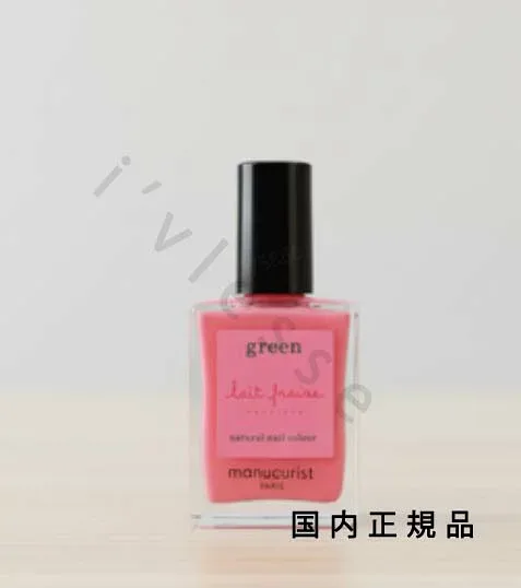 (10時までのご注文当日発送)(休業日除く)国内正規品 manucurist マニキュリスト グリーン ナチュラル ネイルカラー レフレーズ33214 15mL/マニキュア