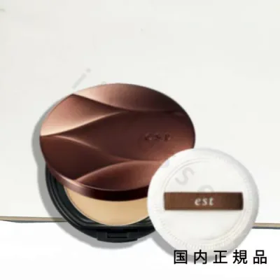 (10時までのご注文当日発送)(休業日除く)国内正規品 エスト(est)ブライトニング プレストパウダー パール (ケース パフ付きセット)8.5g/プレストパウダー