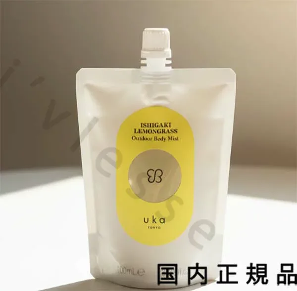 (10時までのご注文最短当日発送)(休業日除く)国内正規品 uka(ウカ)イシガキ レモングラス アウトドア ボディミスト 100mL リフィル 100mL(リフィル)/ボディミスト