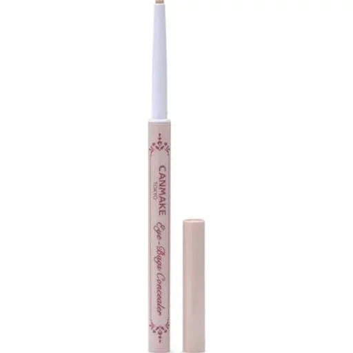 Canmake Pencil Eye Bag Concealer 01 Yellow Beige Tear Bag Makeup Waterproof Stain Acne Scar Yellow Base 1 piece (x 1)