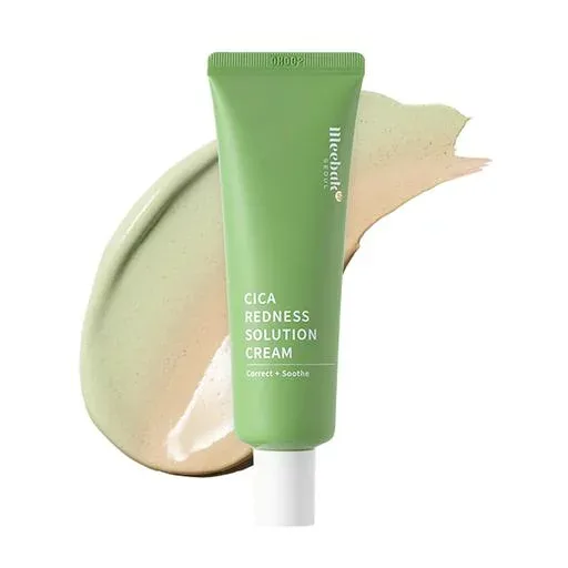 Meebak Cicaレッドネスクリーム 50mL|脂性肌向けCCクリーム