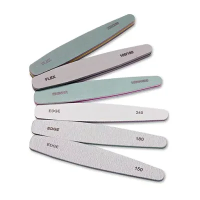 【FineGood】プロ用多機能ネイルファイルセット(6点収録)— ジェルネイル対応のスポンジファイル&菱形ヤスリで完璧な爪磨き!両面デザイン&多様なグリットで細かい作業も簡単に