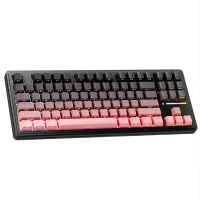 ATTACK SHARK M87PRO メカニカルキーボード ゲーミング ワイヤレス 3モード 87キー80%配列 ガスケットマウント ホットスワップ