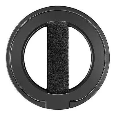 EWA MagOne Ultra 【MagSafe対応】スマホグリップスタンド【交換可能エラスティックフィンガーループ】取り外し可能MagSafeリングホルダー/キックスタンド・両面強力磁気スマホアクセサリー iPhone