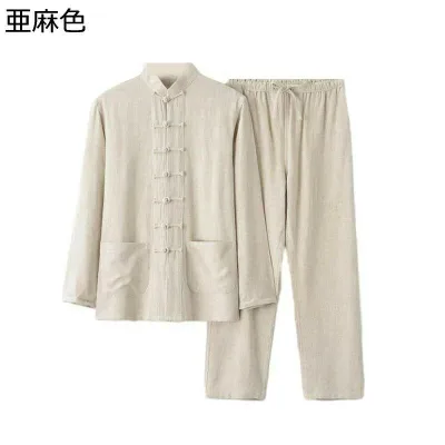 唐装 メンズ 長袖 チャイナ服 チャイナ風 上着 漢服 伝統服 大きいサイズ カジュアル ゆったり おしゃれ 結び釦シャツ カンフーシャツ