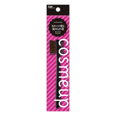 6個セット 貝印 cosmeup クシ付マユブラシ(代引不可)【送料無料】
