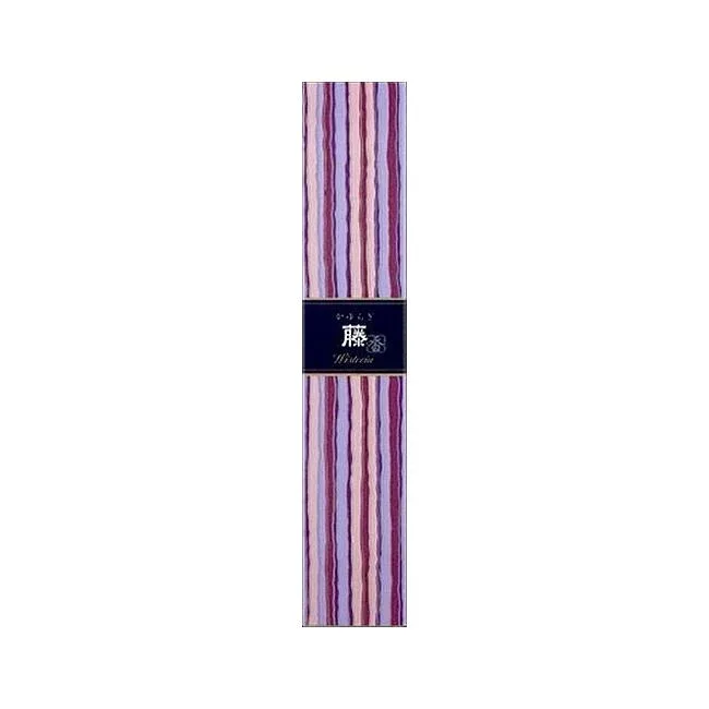 【単品5個セット】日本香堂 かゆらぎスティック 藤(代引不可)【メール便(ゆうパケット)】【送料無料】