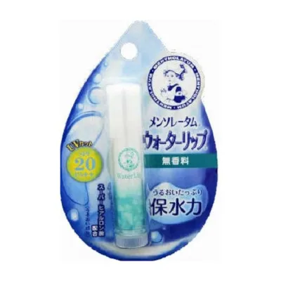 【単品2個セット】ロート製薬 メンソレータム ウォーターリップ 無香料 化粧品(代引不可)【メール便(ゆうパケット)】
