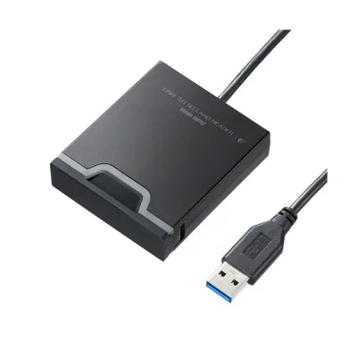 【5個セット】 サンワサプライ USB3.2 Gen1 SDカードリーダー ADR-3SDUBKNX5 (代引不可)
