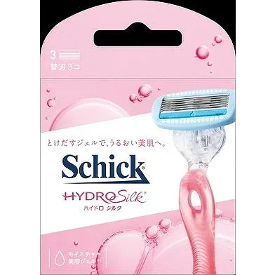 【単品6個セット】ハイドロシルク替刃(3コ入) シック・ジャパン(代引不可)【送料無料】