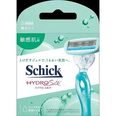 【単品10個セット】ハイドロシルク替刃敏感肌用(3コ入) シック・ジャパン(代引不可)【送料無料】