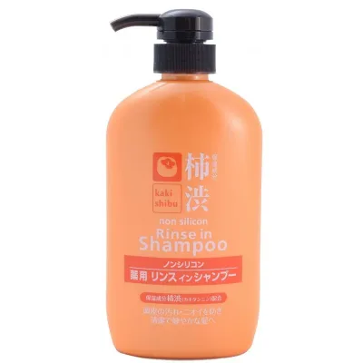 【単品4個セット】コスメS 薬用柿渋リンスインシャンプー600ML (株)コスメステーシヨン(代引不可)【送料無料】