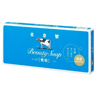 【単品15個セット】カウブランド青箱6コ入 牛乳石鹸共進社(代引不可)【送料無料】