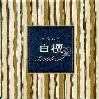 【5個セット】日本香堂 かゆらぎ 白檀 コーン12個入 香立付(代引不可)【送料無料】