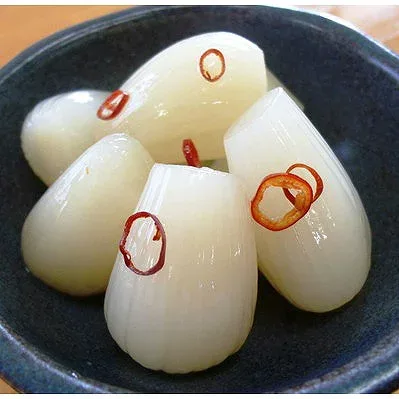 九州産 ふぞろい 九州産 ピリ辛 らっきょう 5個 らっきょう漬け ラッキョウ ギフト 産直 ご当地グルメ 熨斗 贈り物 のし対応(代引不可)【送料無料】
