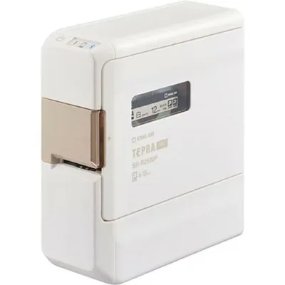 KING JIM キングジム ラベルプリンターテプラPRO ホワイト KJ-SR-R2500P-WH オフィス用品(代引不可)【送料無料】