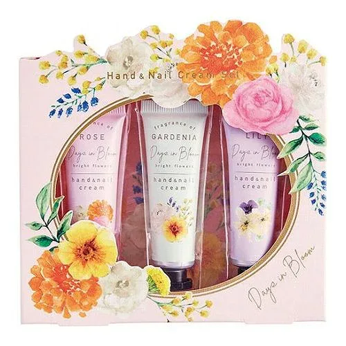 デイズインブルーム ハンド&ネイルクリームセット ハンド&ネイルクリーム(ローズ・ガーデニア・リリー)(中国)(各15ml)×各1 C6021529(代引不可)